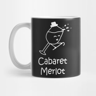 Cabaret Merlot White Mug